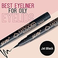 Skone Waterproof Liquid Eyeliner - Jet Black (0.07oz) — image 2