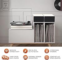 WOCKODER R612 Vinyl Record Player with External Speakers — image 8