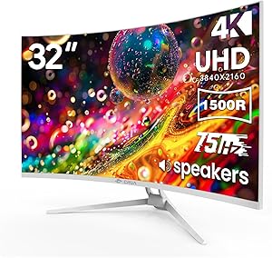 CRUA 32-inch 4K Curved Monitor Review