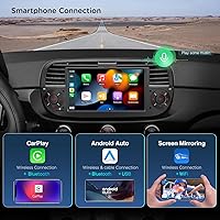 XTRONS PXS7250FBL Android 14 Car Stereo for Fiat 500 (2007-2015) — image 6