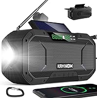 KAYINUO DF-580 Bluetooth Hand Crank Emergency Radio — image 1