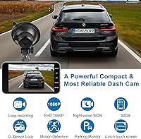 Avokadol Dual Dash Cam with 32GB SD Card — image 2