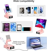 Joymate Bluetooth Speaker Phone Stand with Clock — image 6