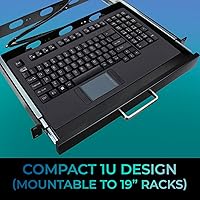 Adesso AKB-425UB Rackmount USB Touchpad Keyboard — image 2