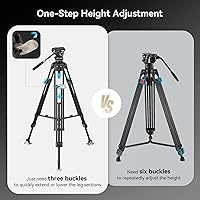 SmallRig AD-100 FreeBlazer Carbon Fiber Video Tripod — image 3