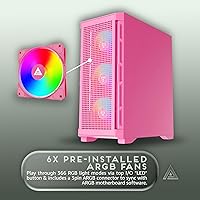 Apevia Hydra-PK Mid Tower Gaming PC Case — image 3