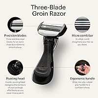 MANSCAPED The Crop Shaver 3-Blade Razor with Replacement Cartridges — image 2