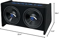 Rockville RV1212P Dual 12″ Car Audio Subwoofers — image 10