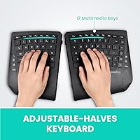 Perixx PERIBOARD-624B Wireless Ergonomic Split Keyboard — image 6