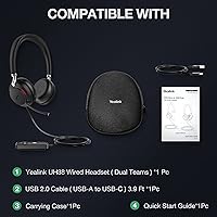 Yealink UH38 Bluetooth USB Wired Headset — image 7