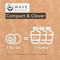 Wave Fresh Citrus Shampoo Bar & Conditioner Bar Set — image 4