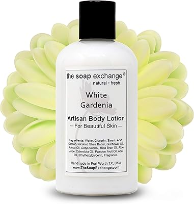 The Soap Exchange Body Lotion - White Gardenia Scent 8 fl oz