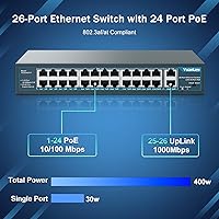 YuanLey 26-Port PoE Switch — image 2