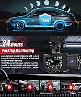 LAMONKE 4K Dual Dash Cam with GPS Wi-Fi — image 6