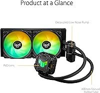 ASUS TUF Gaming LC II 240 ARGB All-in-One Liquid CPU Cooler — image 2