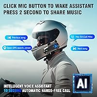 TOUCH TWO C9 Motorcycle Helmet Bluetooth Headset — image 8