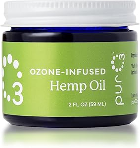 PurO3 Fully Ozonated Hemp Oil 2 oz Review