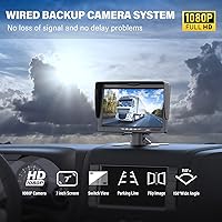 DVKNM TZ102 7″ Dual Backup Camera Kit — image 2