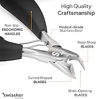 Swissklip Heavy Duty Toenail Clippers (Pack of 2) — image 3