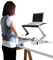 Uncaged Ergonomics WorkEZ Adjustable Standing Desk Converter — image 7