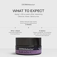 DERMAdoctor Clay Face Mask with Bentonite & Kaolin Clay + Vitamin C - 1.69 oz — image 5