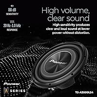 Pioneer TS-A3000LS4 12″ Shallow-Mount Subwoofer — image 5
