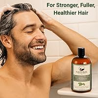 Natural Escapes Peppermint, Tea Tree & Rosemary Hair Growth Shampoo 16 oz — image 2