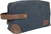 Vetelli Marco Canvas Toiletry Bag (Dark Grey) — image 2