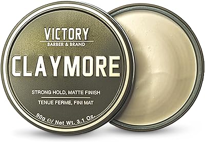 Victory Barber & Brand Claymore Hair Pomade, 3.1oz