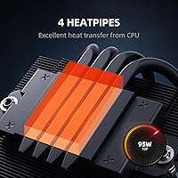 ID-COOLING IS-40-XT Black Low Profile CPU Cooler — image 2
