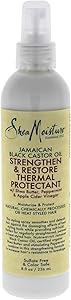 Shea Moisture Jamaican Black Castor Oil Strengthen & Grow Thermal Protectant 8oz Review