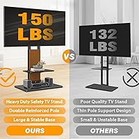 TVON Heavy Duty Floor TV Stand for 55-90 inch TVs — image 5