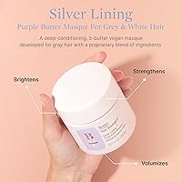 Better Not Younger Silver Lining Purple Hair Mask 9.6oz — image 2