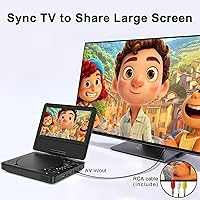 HOPYOP 9.5″ Portable DVD Player with Bluetooth — image 6