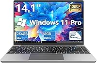 Gezoon D-1420 Laptop, 14.1-inch, Intel Celeron N4020, 8GB RAM, 256GB SSD — image 1