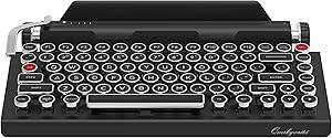 Qwerkytoys Qwerkywriter Typewriter Inspired Retro Mechanical Keyboard Review