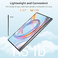 QQH Z12-3 Portable Monitor 15.6 Inch FHD 1080P — image 8