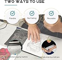 WZPB Tattoo Skin with Transfer Paper Kit - 20Pcs Practice Skin + 20Pcs Transfer Paper — image 3