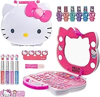 Townley Girl Hello Kitty Light-Up Makeup Vanity Set for Girls — image 1
