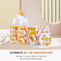 Draizee Luxury Spa Gift Set – 8 Pc Citrus Scented Bath & Body Set — image 2