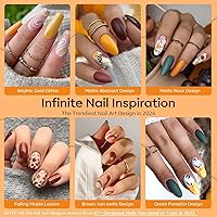 Modelones 40 Pcs Fall Gel Nail Polish Set — image 8