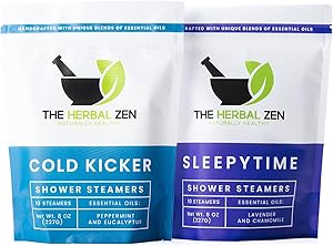 The Herbal Zen Aromatherapy Shower Steamer Gift Set Review