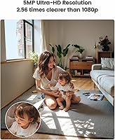 TREATLIFE 3K 5MP Indoor WiFi Security Camera — image 2