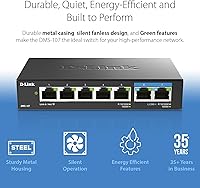 D-Link DMS-107 7-Port 2.5GB Unmanaged Gaming Switch — image 4
