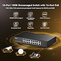 MokerLink POE-F1602G 16-Port PoE Switch — image 2