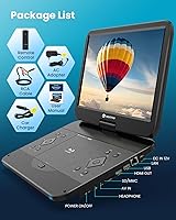 WONNIE 17.6″ Portable Blu-ray Player — image 9