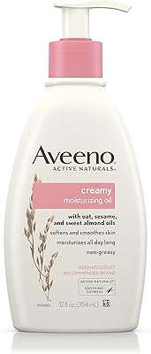 Aveeno Creamy Oil Daily Body Moisturizer, 12 fl. oz