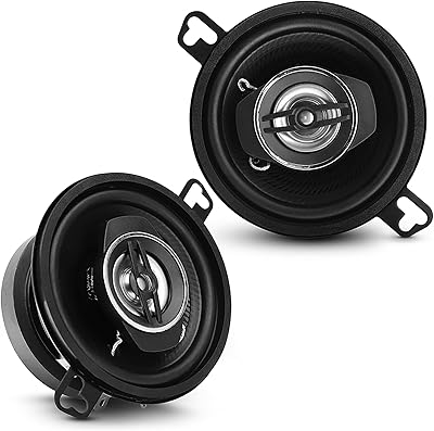 Pyle PL31BK 3.5-Inch 2-Way Car Stereo Speakers