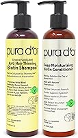 PURA D'OR Anti-Thinning Biotin Shampoo and Conditioner Set 8oz — image 1