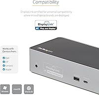 StarTech USB-C Quad Monitor Docking Station DK31C4DPPD — image 7